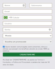 Registrar em Betmotion Brasil